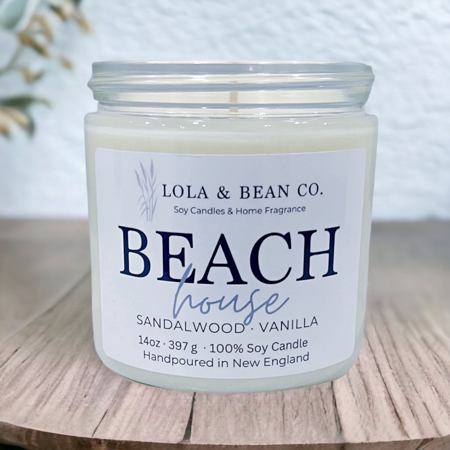 Beach House Soy Candle