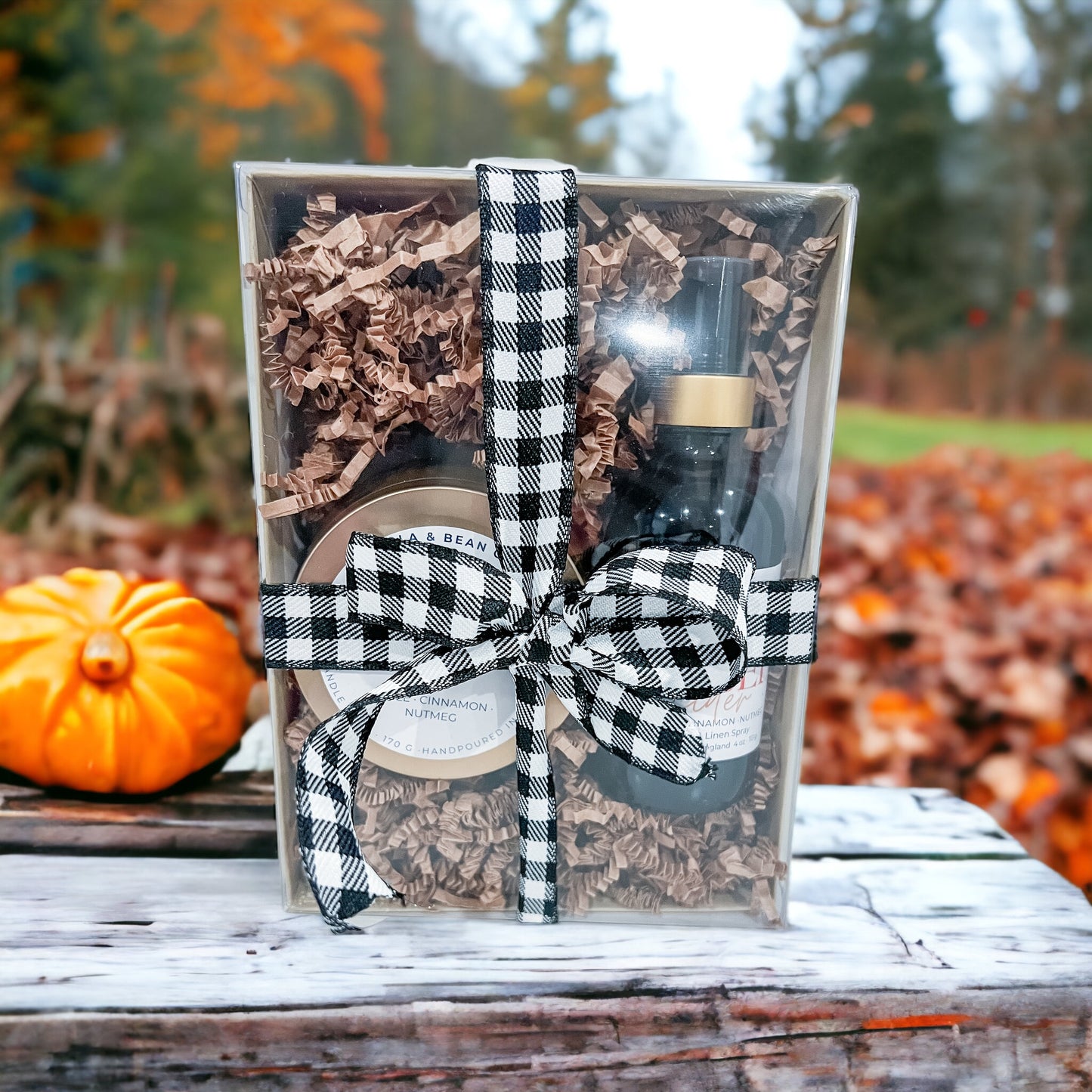 Gift set- Candle tin & Room Spray