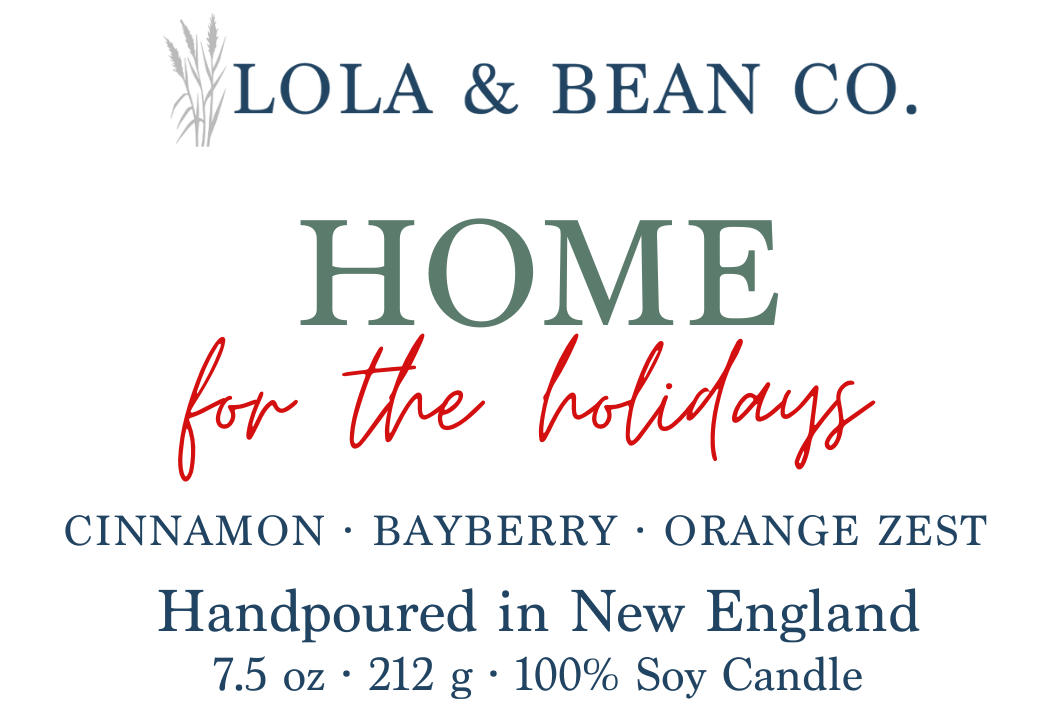 Home for the Holidays Soy Candle - Limited Edition