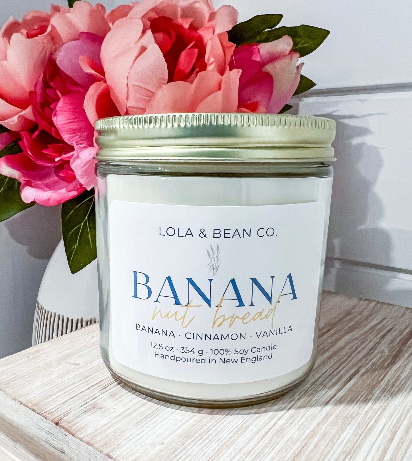 Banana Nut Bread Soy Candle