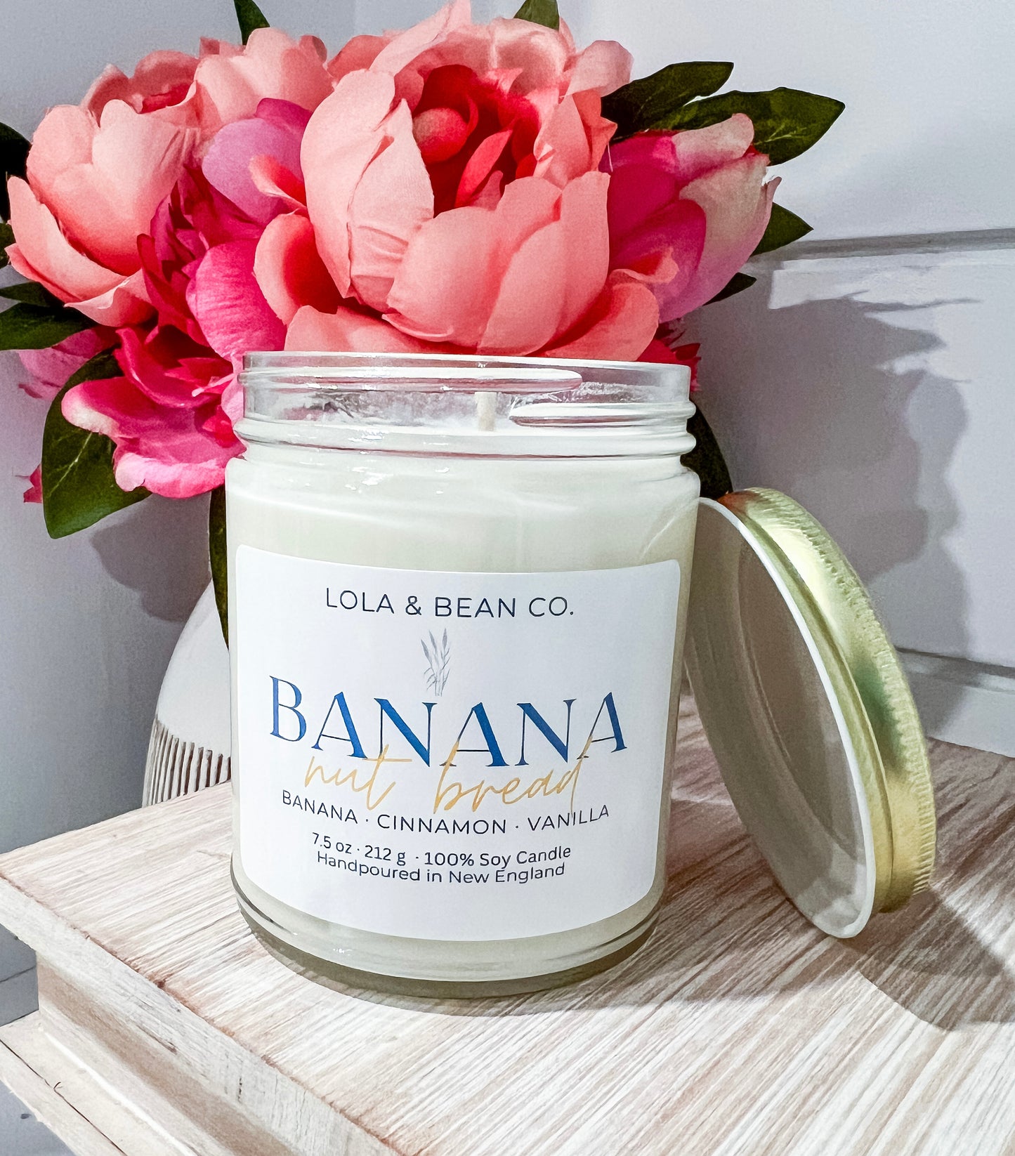 Banana Nut Bread Soy Candle
