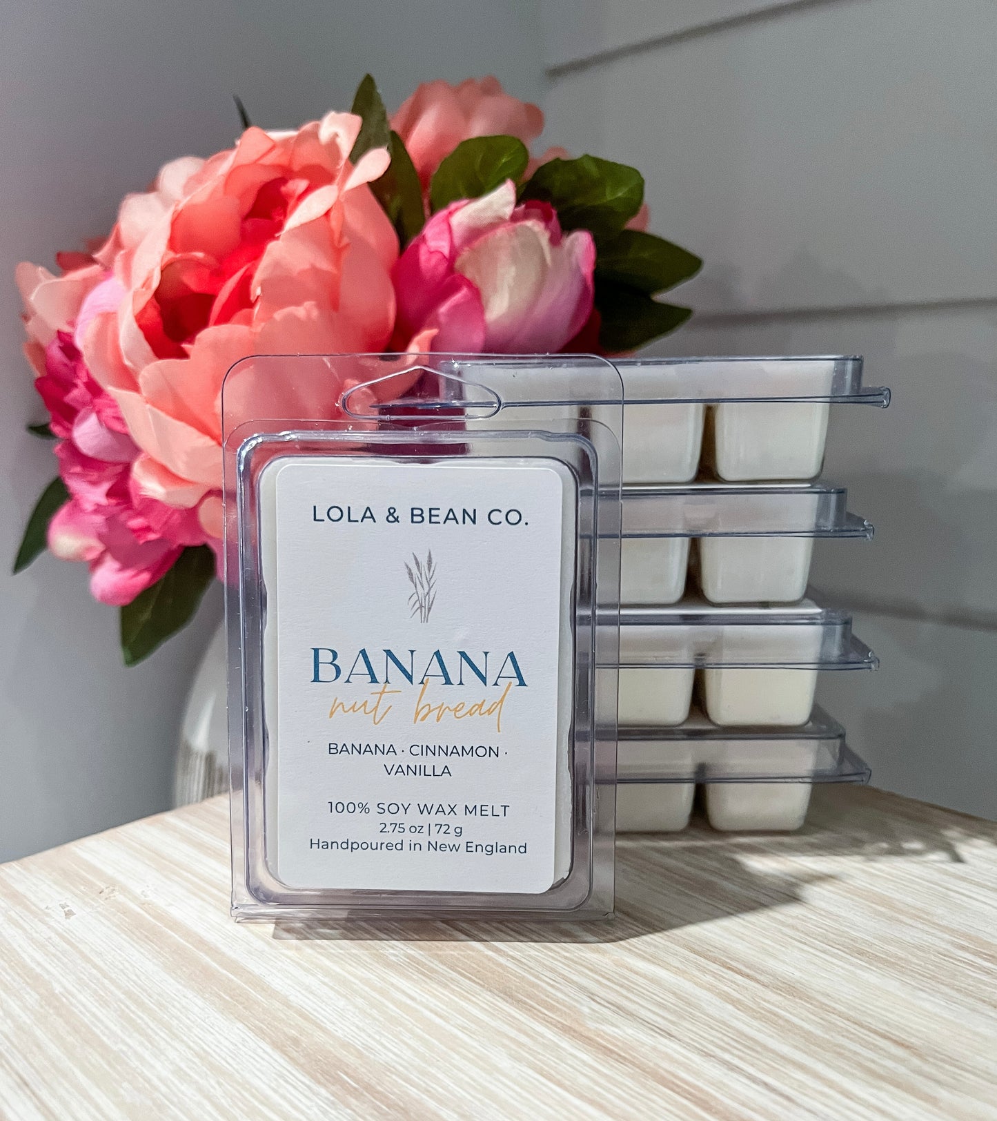 Banana Nut Bread Wax Melt Bar