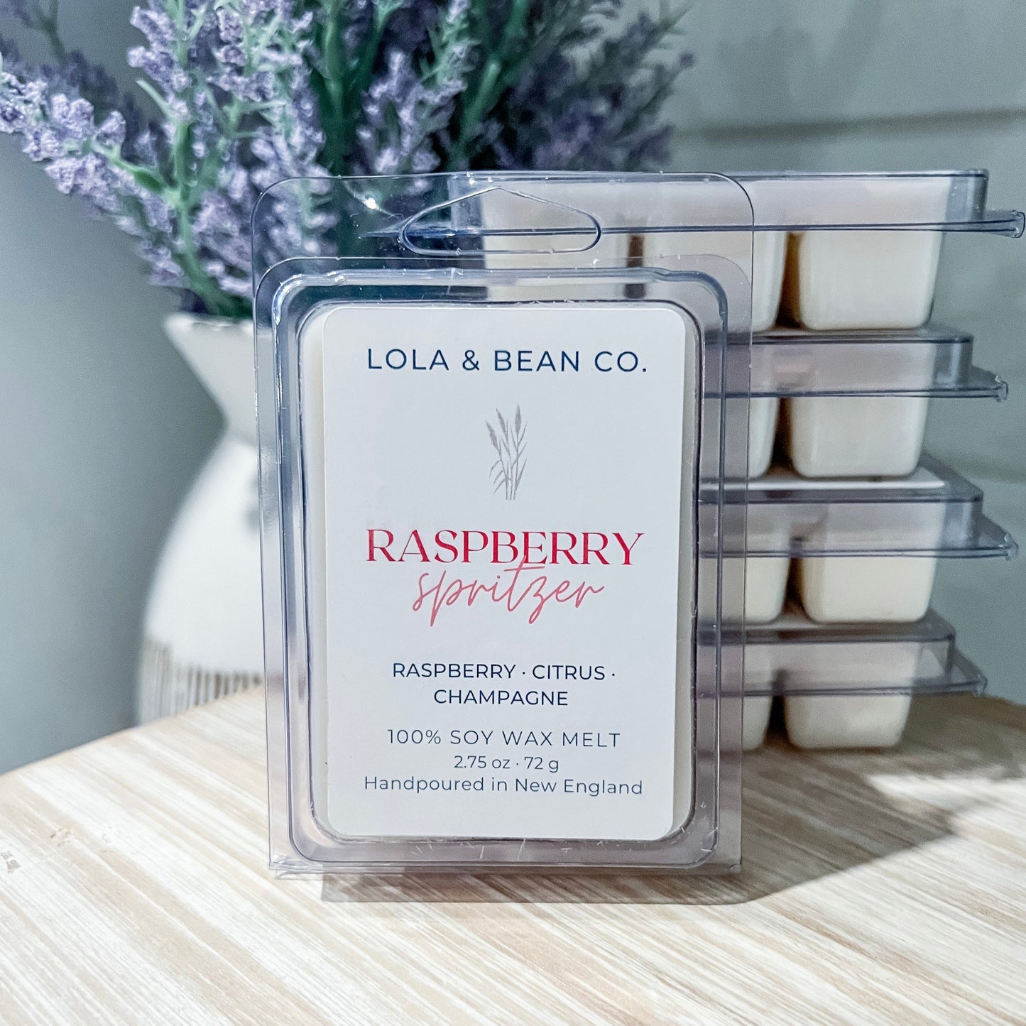 Raspberry Spritzer Wax Melt Bar