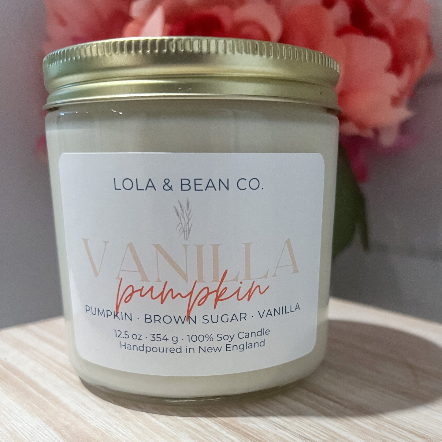 Vanilla Pumpkin Soy Candle