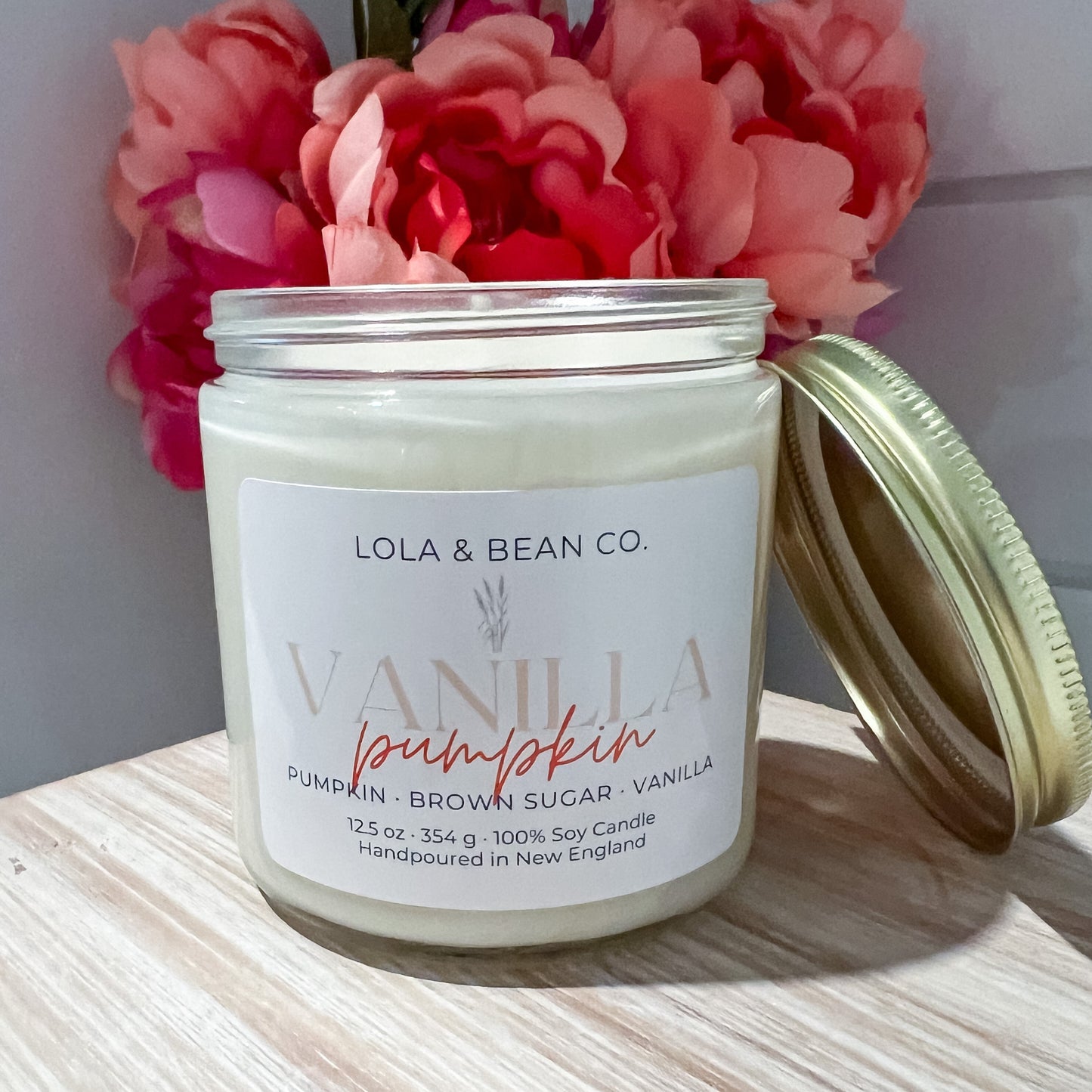 Vanilla Pumpkin Soy Candle