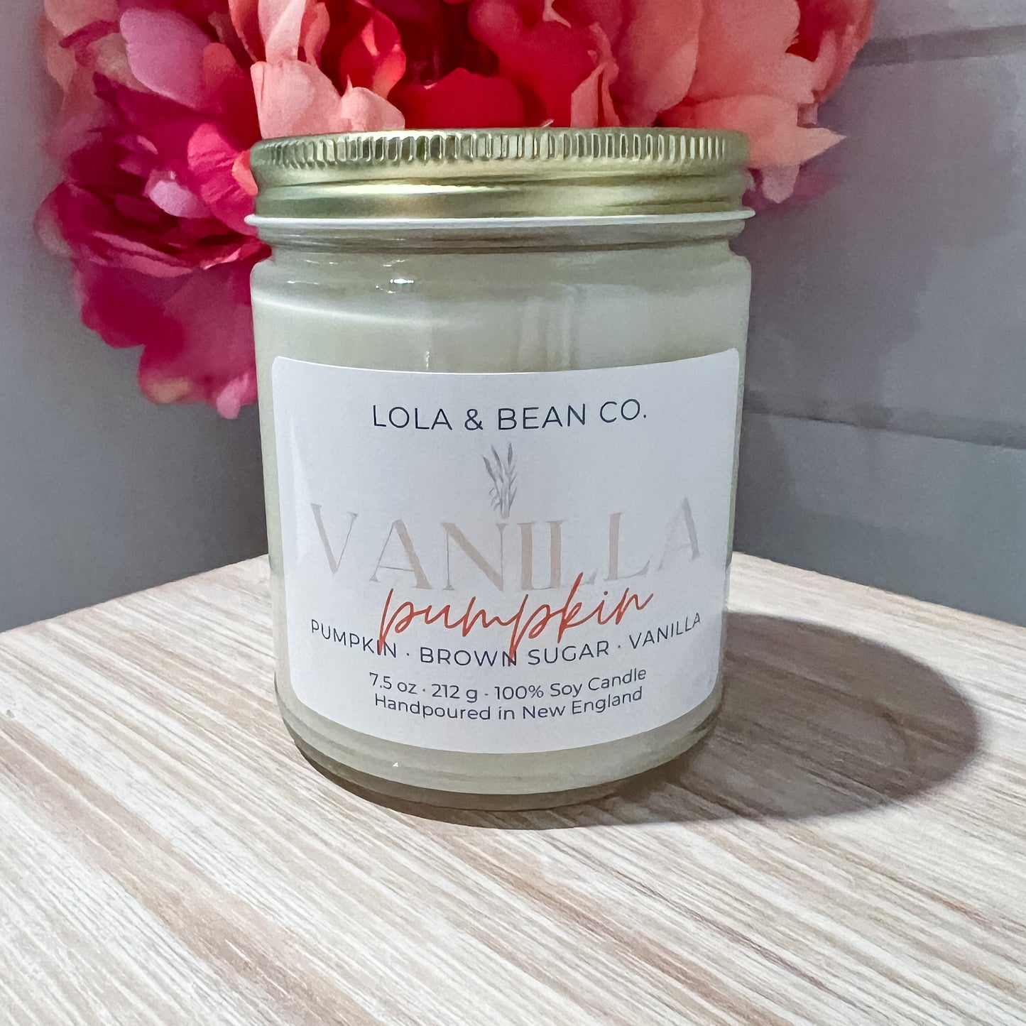 Vanilla Pumpkin Soy Candle
