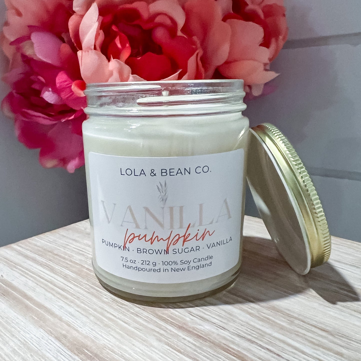 Vanilla Pumpkin Soy Candle