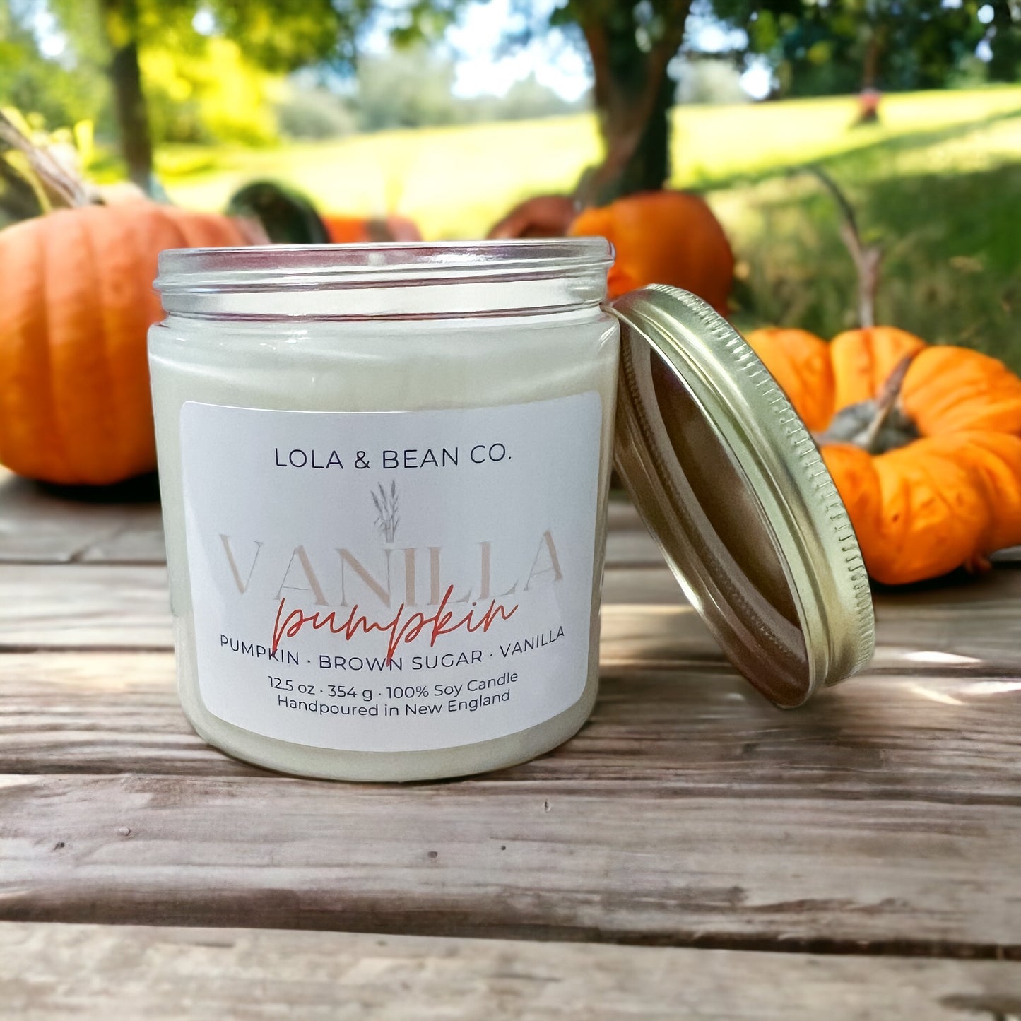 Vanilla Pumpkin Soy Candle