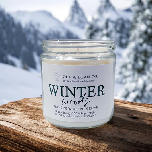 Winter Woods Soy Candle