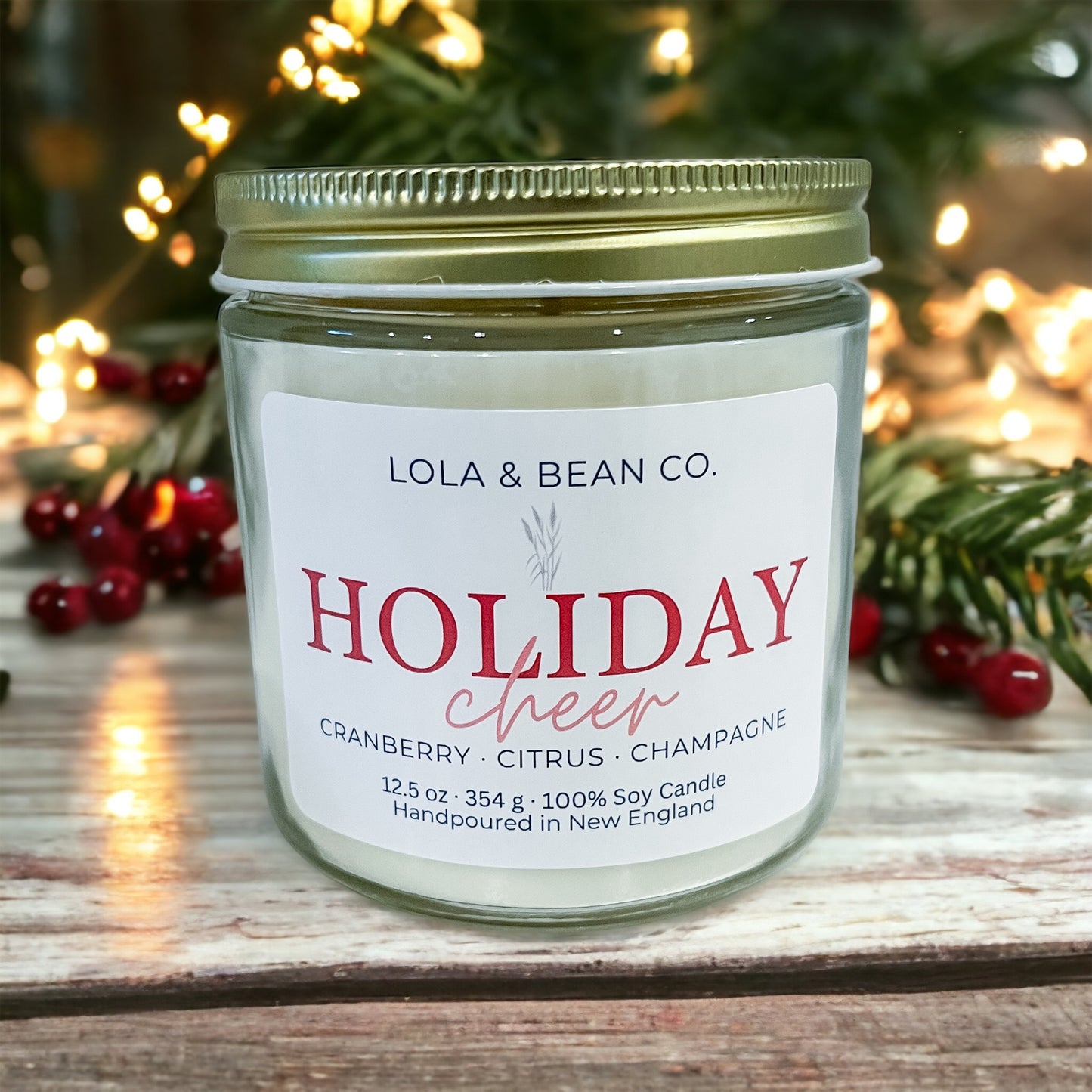 Holiday Cheer Soy Candle