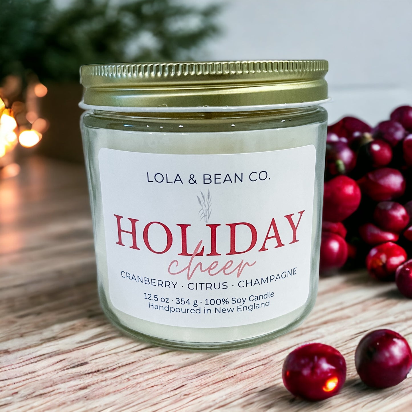 Holiday Cheer Soy Candle
