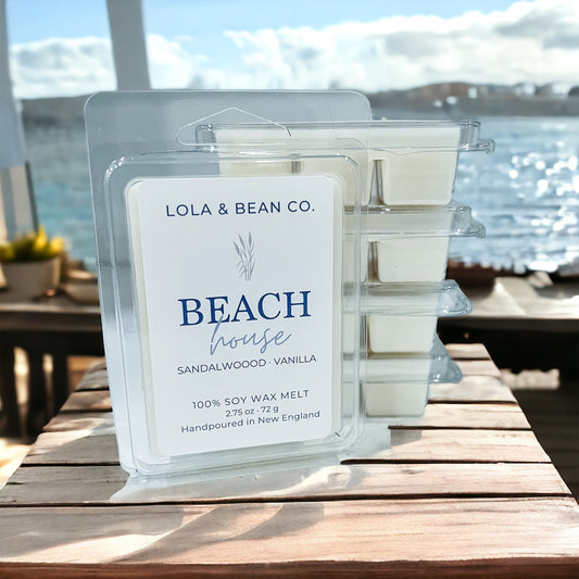 Beach House Soy Wax Melt Bar