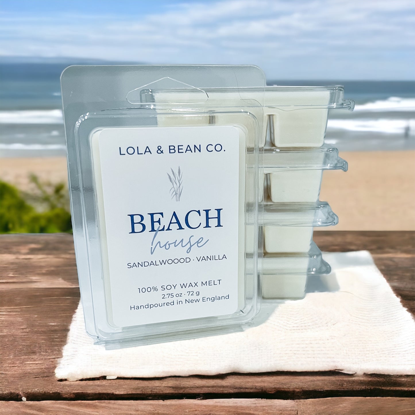 Beach House Soy Wax Melt Bar