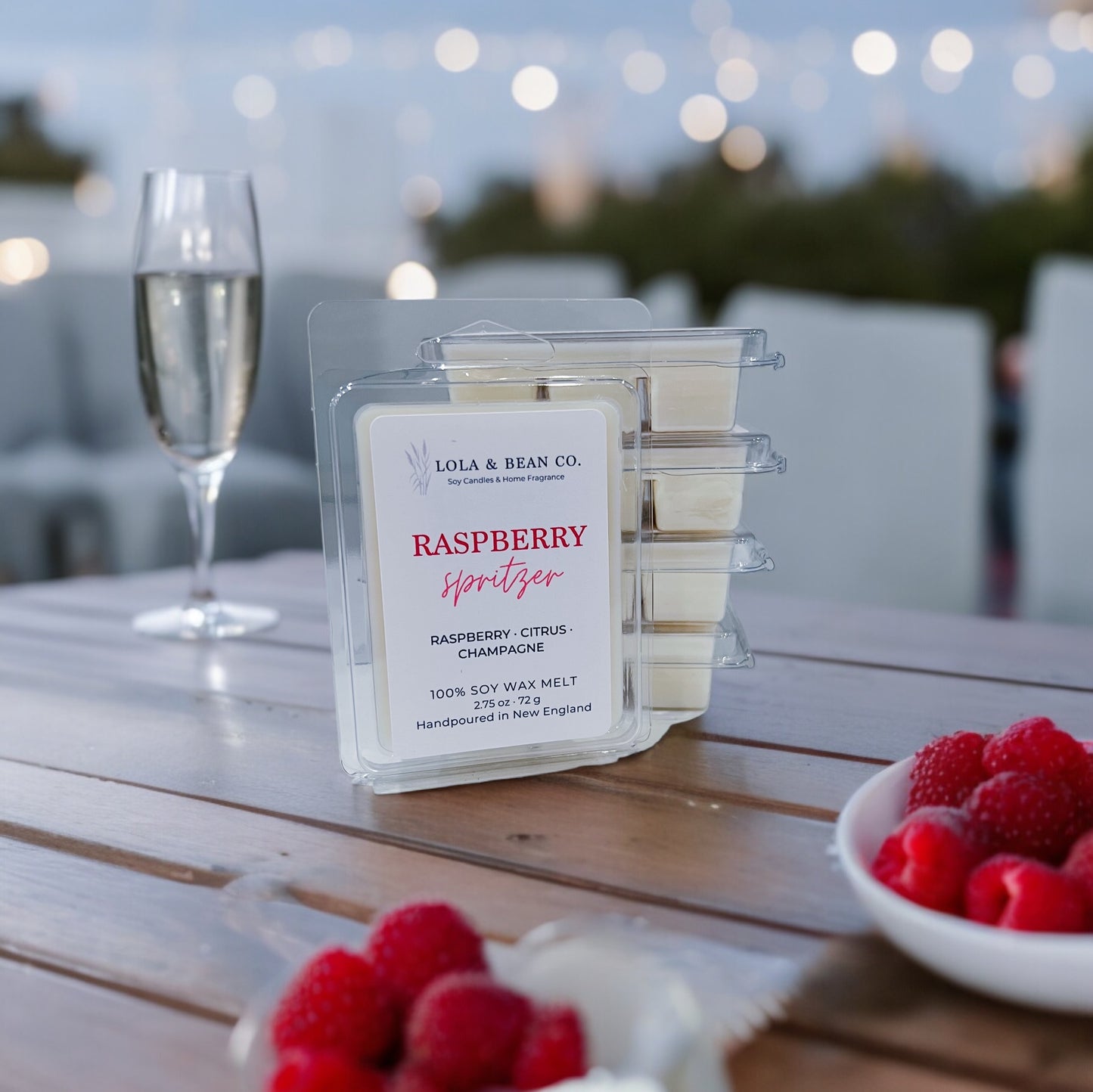 Raspberry Spritzer Wax Melt Bar