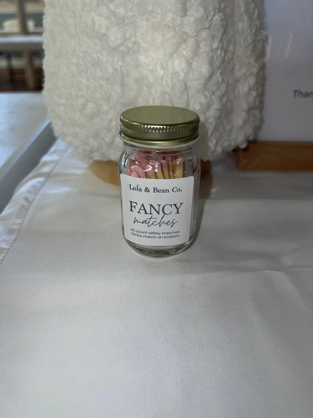 Fancy Count Fancy Matches (Mason Jar)-40 count – Lola & Bean Co.