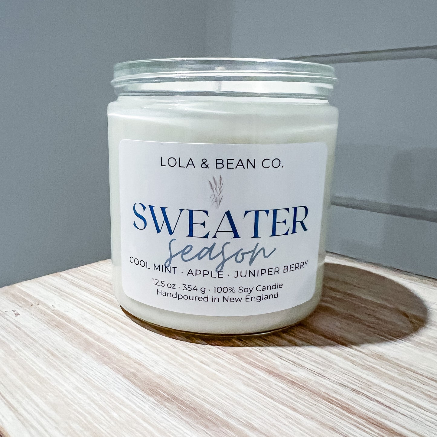 Sweater Season Soy Candle