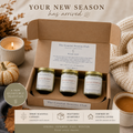 The Coastal Seasons Club - a quarterly candle membership