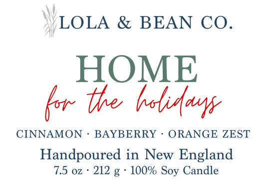 Home for the Holidays Soy Candle - Limited Edition