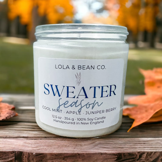 Sweater Season Soy Candle