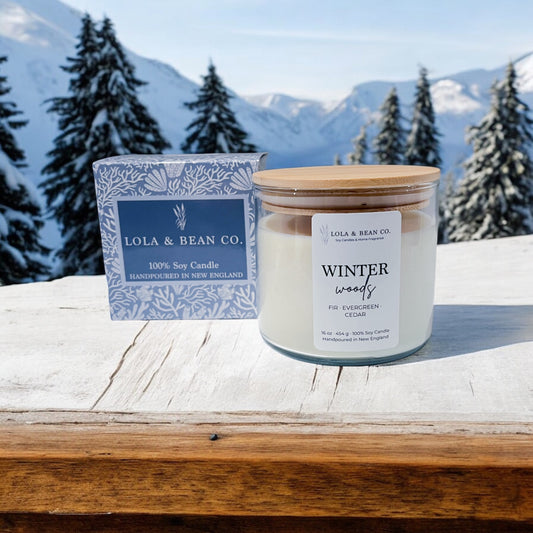 3 Wick Soy Candle- Winter Collection