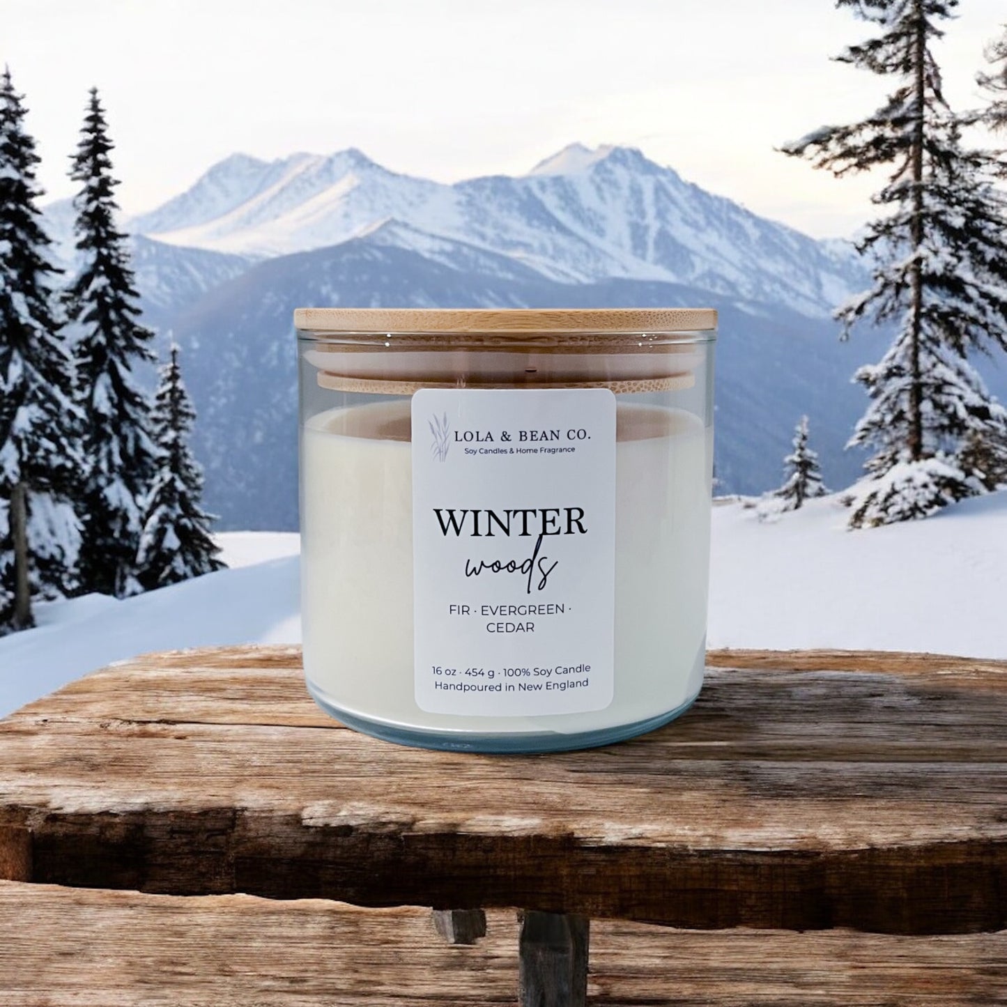 3 Wick Soy Candle- Winter Collection