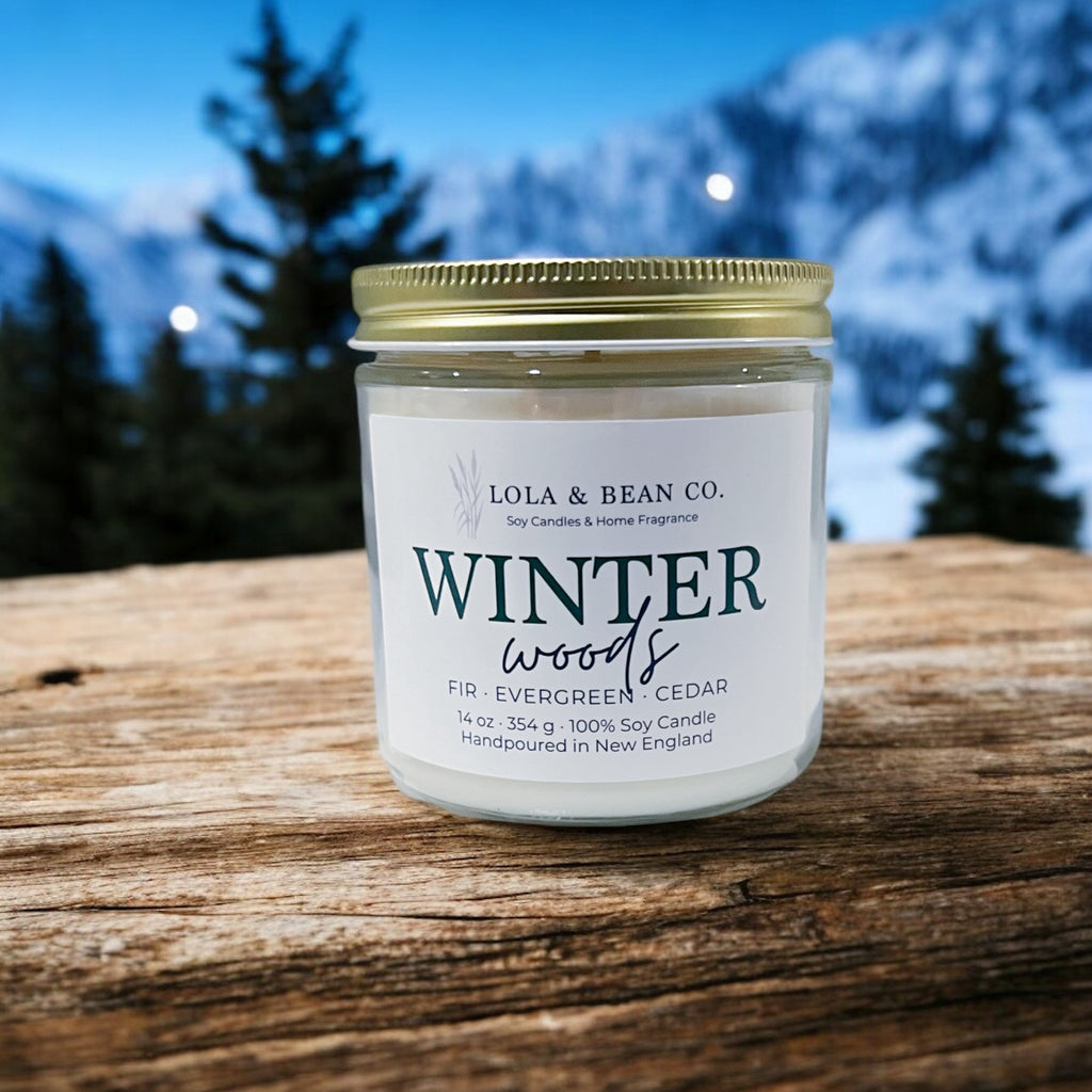 Winter Woods Soy Candle