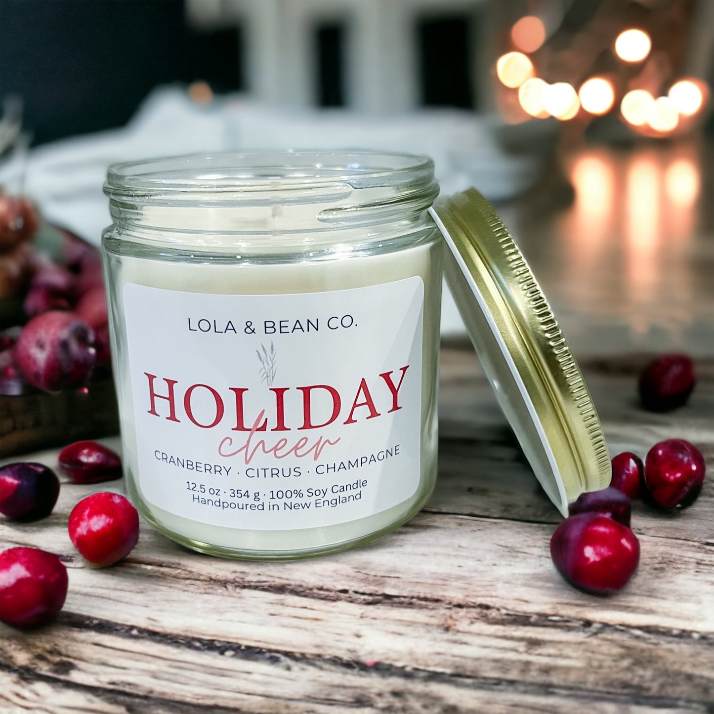 Holiday Cheer Soy Candle