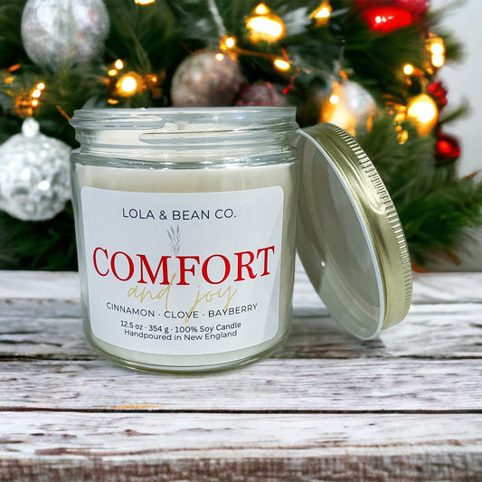 Comfort & Joy Soy Candle