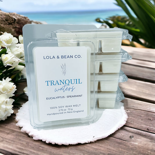 Tranquil Waters Soy Wax Melt Bar