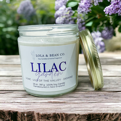 Lilac Garden Soy Candle