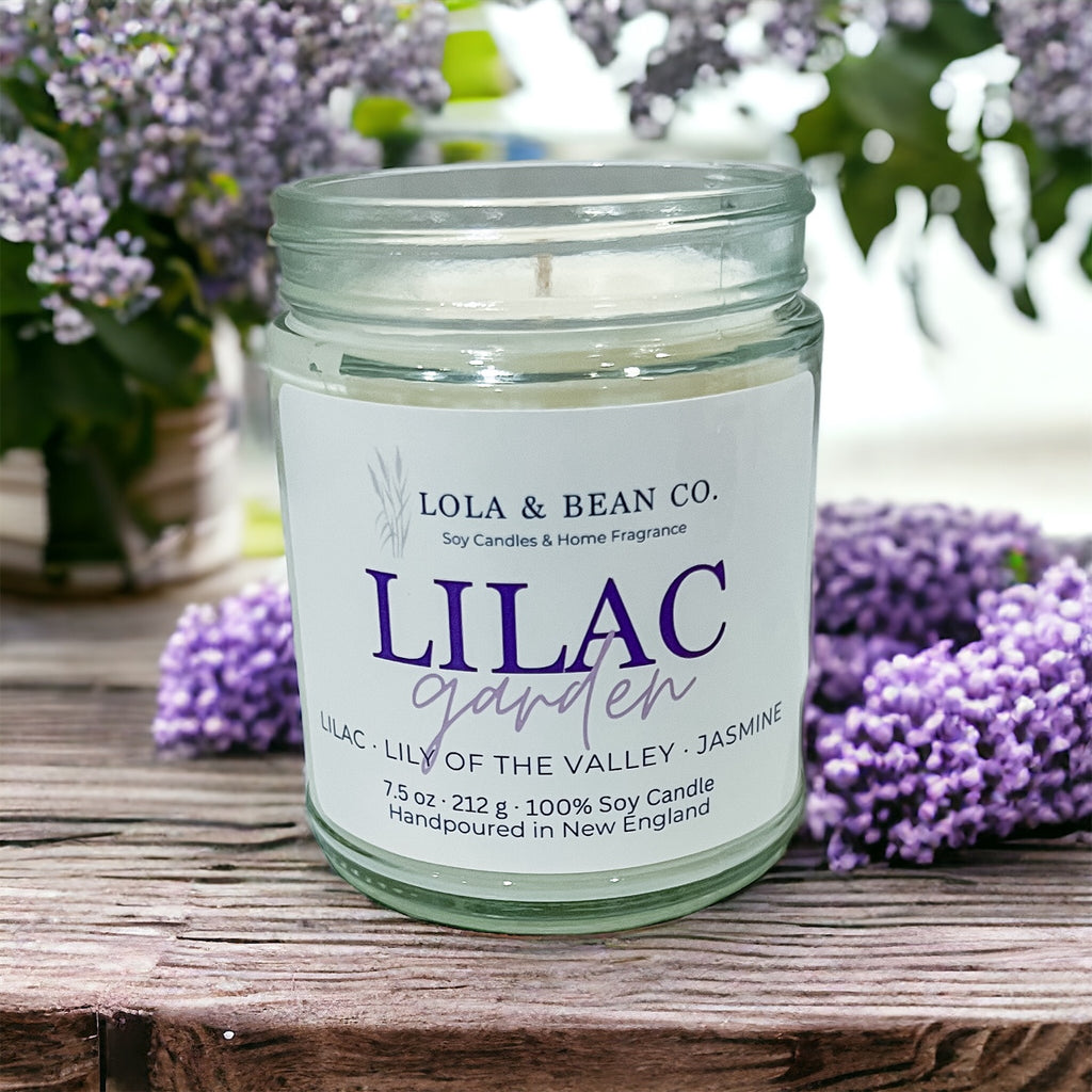 Lilac Garden Soy Candle