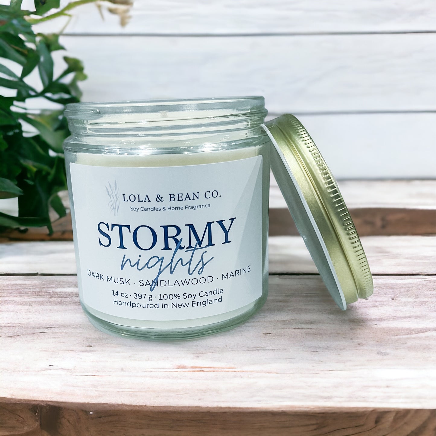 Stormy Nights Soy Candle