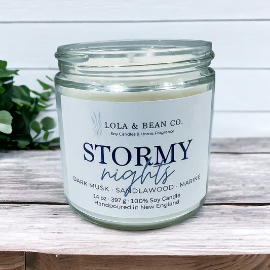 Stormy Nights Soy Candle