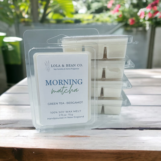 Morning Matcha Wax Melt Bar