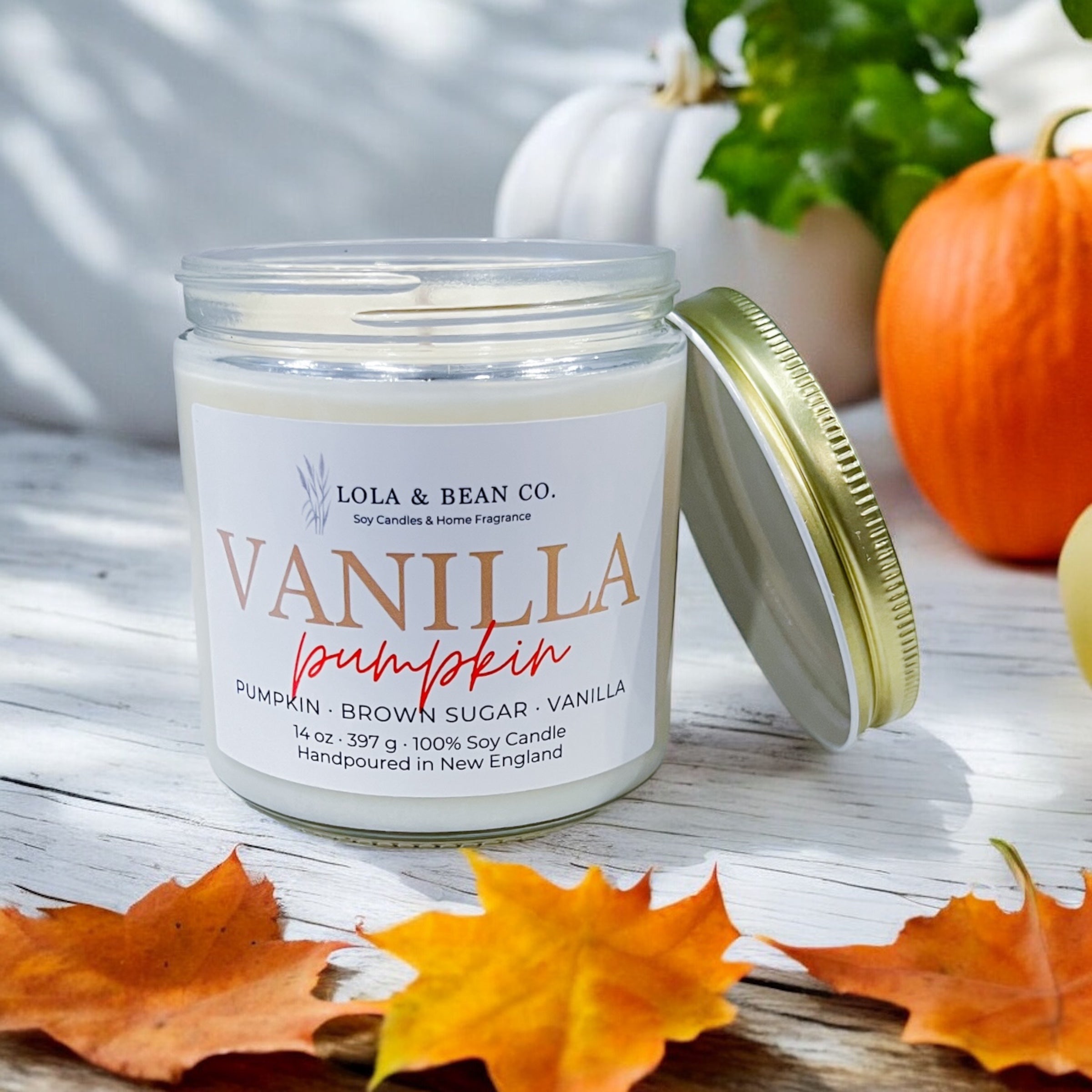 Vanilla Pumpkin Soy Candle