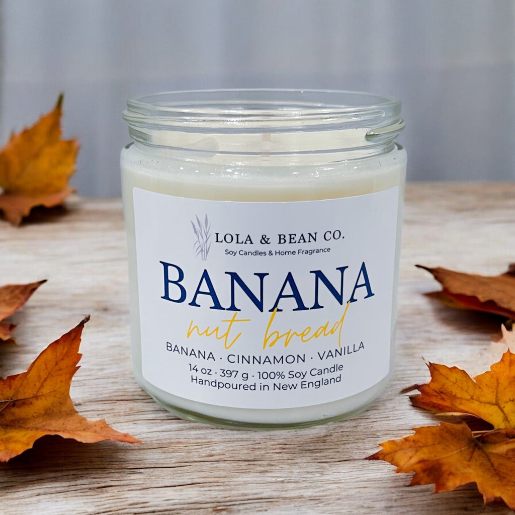 Banana Nut Bread Soy Candle