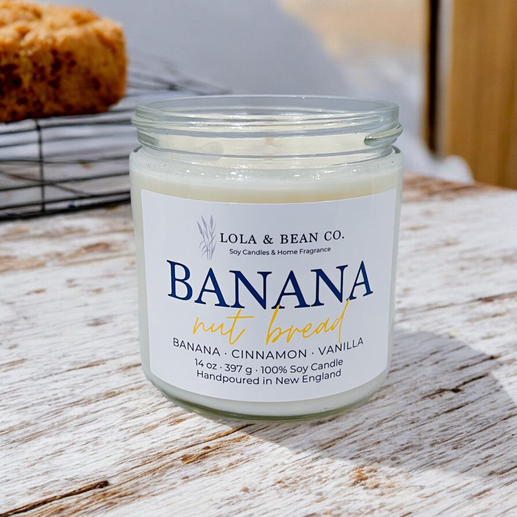 Banana Nut Bread Soy Candle