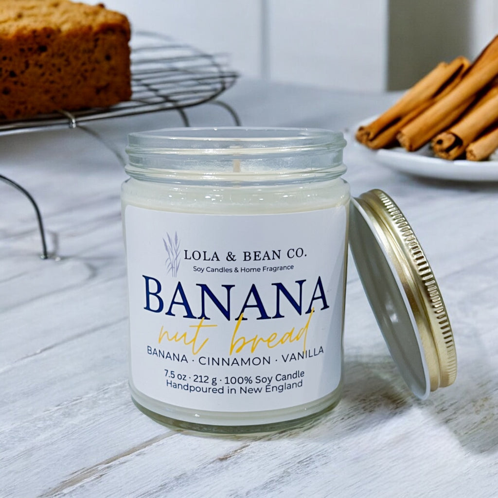 Banana Nut Bread Soy Candle