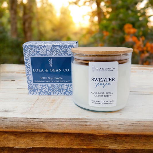 3 Wick Soy Candle- Fall Collection