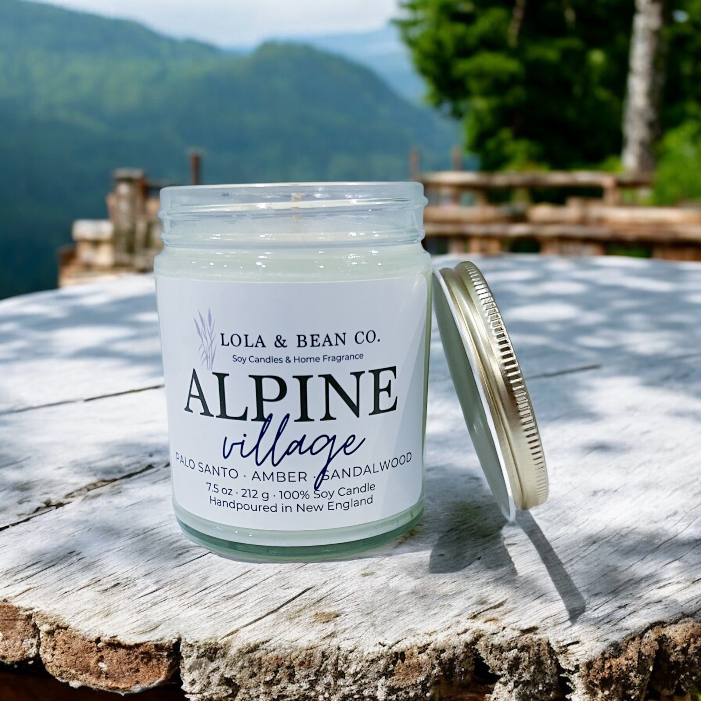 Alpine Village Soy Candle