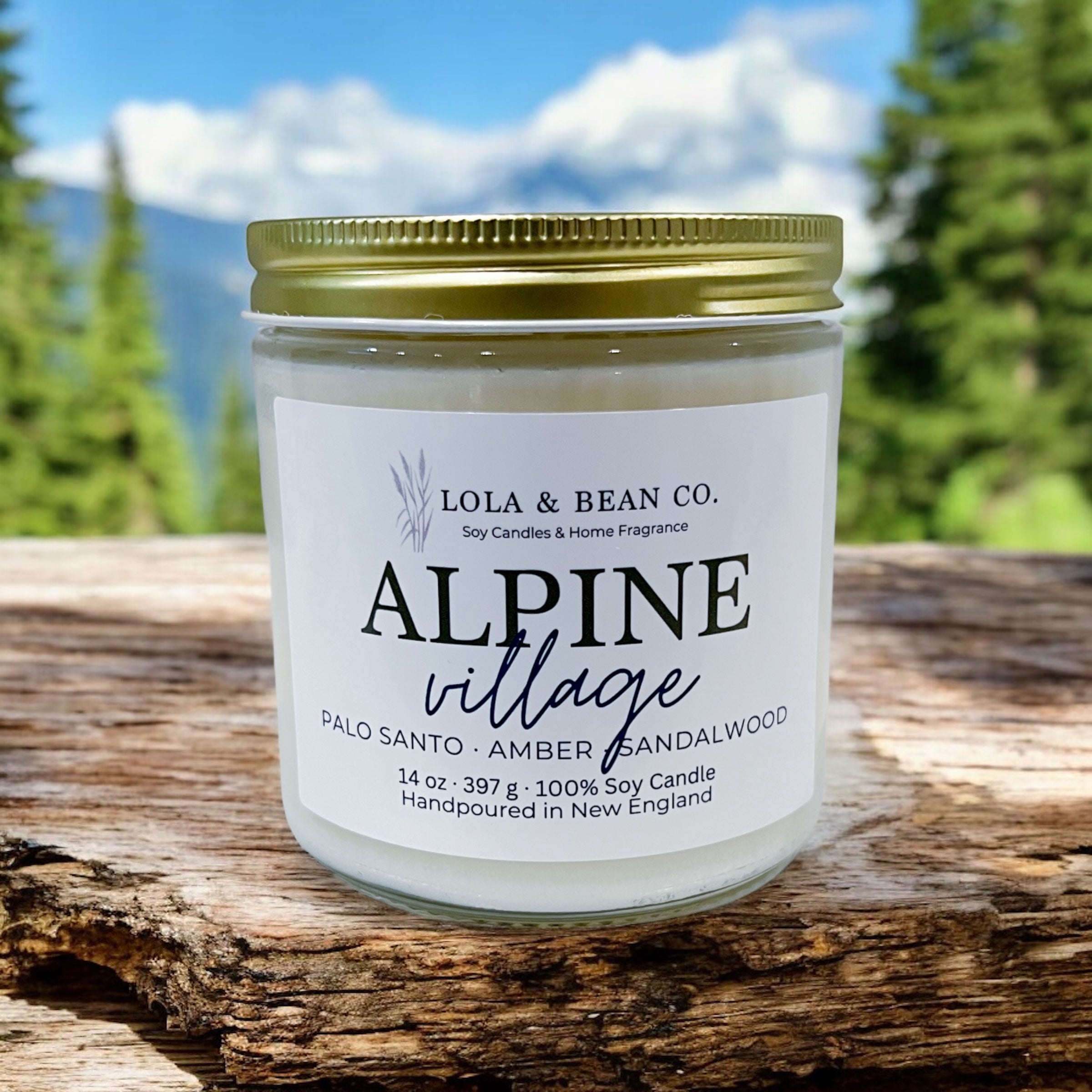 Alpine Village Soy Candle