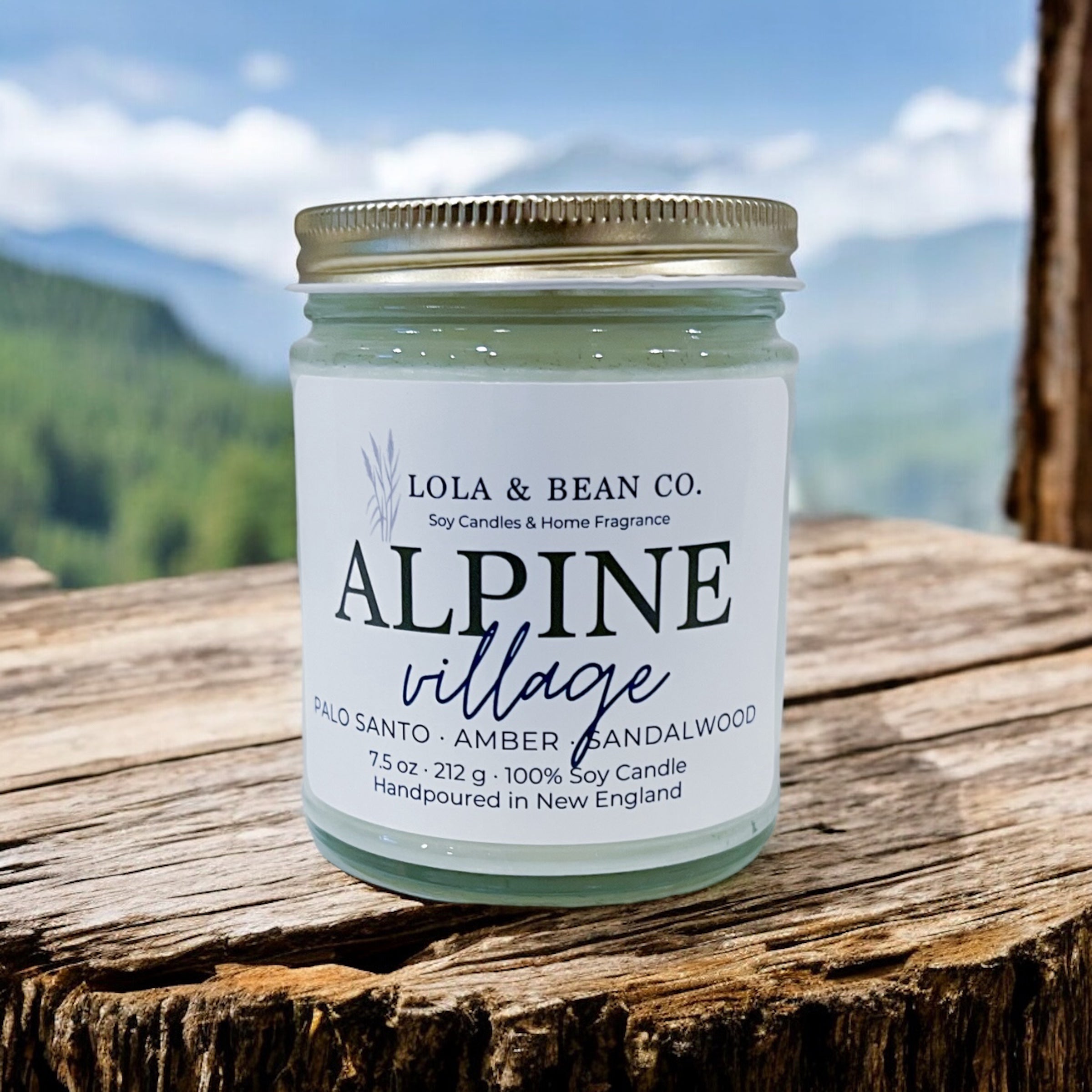 Alpine Village Soy Candle