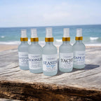 Room Spray- Frosted glass bottle with gold collar