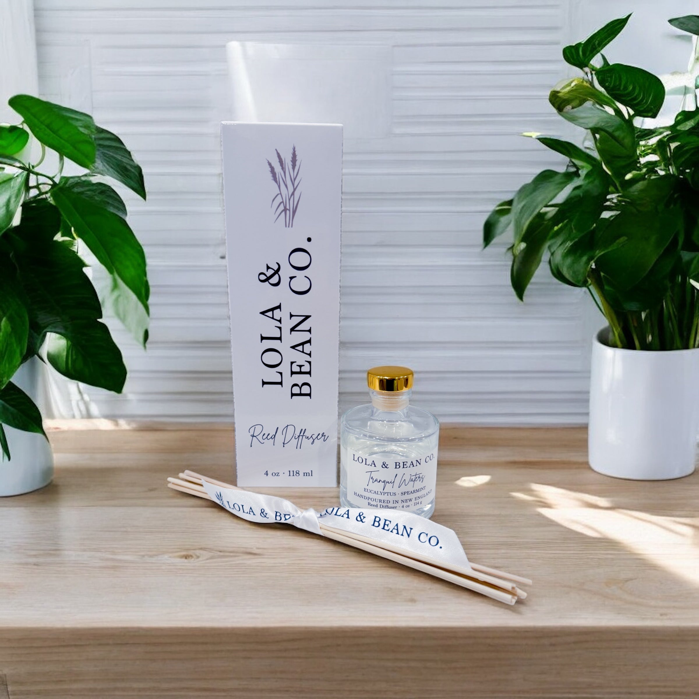 Reed Diffuser Set- Round