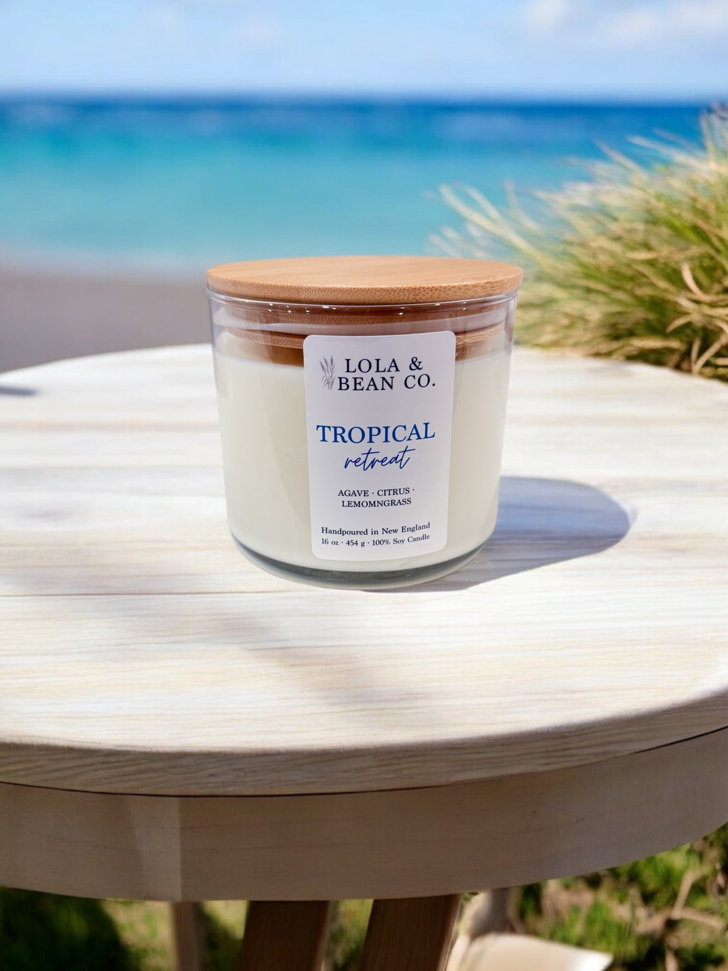 3 Wick Soy Candles- Summer Collection