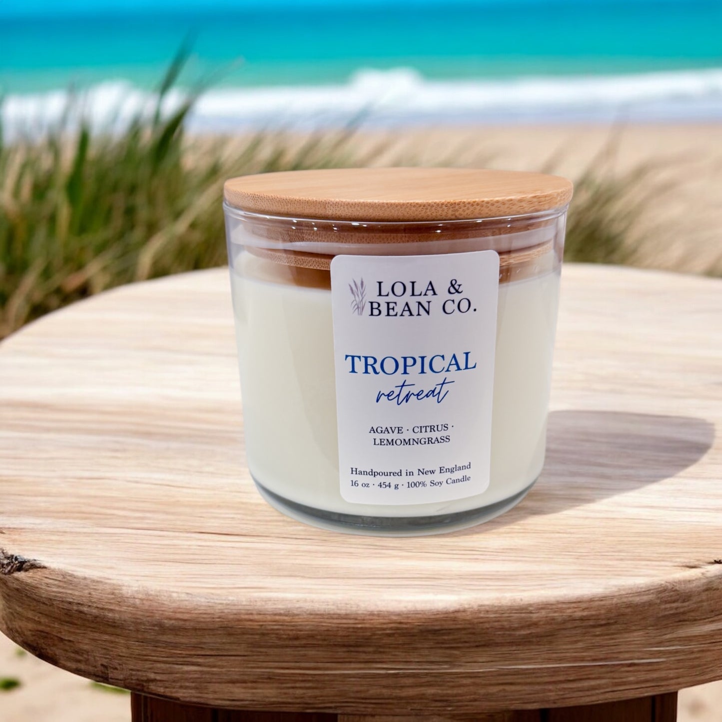 3 Wick Soy Candles- Summer Collection