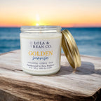Golden Sunrise Soy Candle