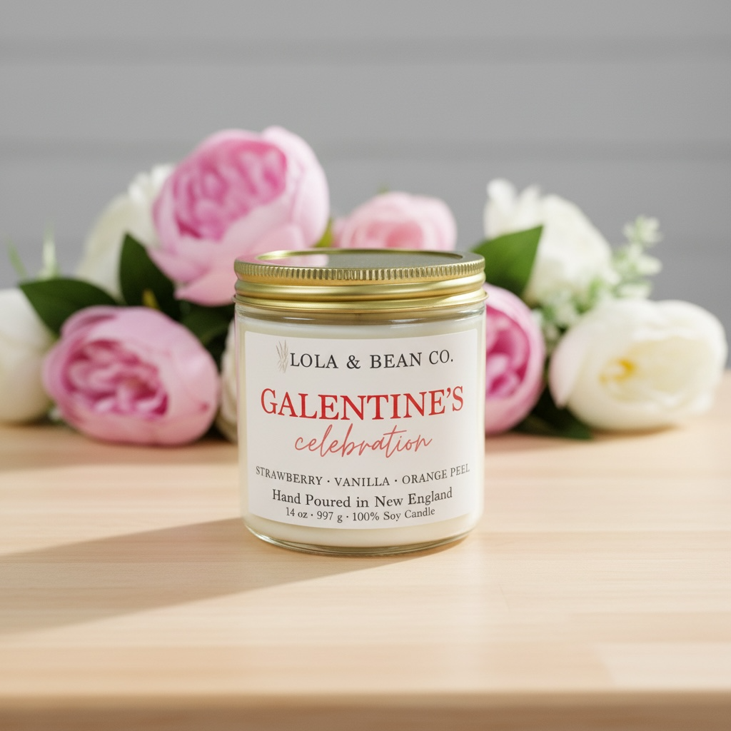 Galentine's Day Soy Candle