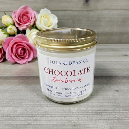 Chocolate Strawberries Soy Candle