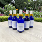 Room Spray- Cobalt Blue Bottle with Gold Collar - Spring Collection